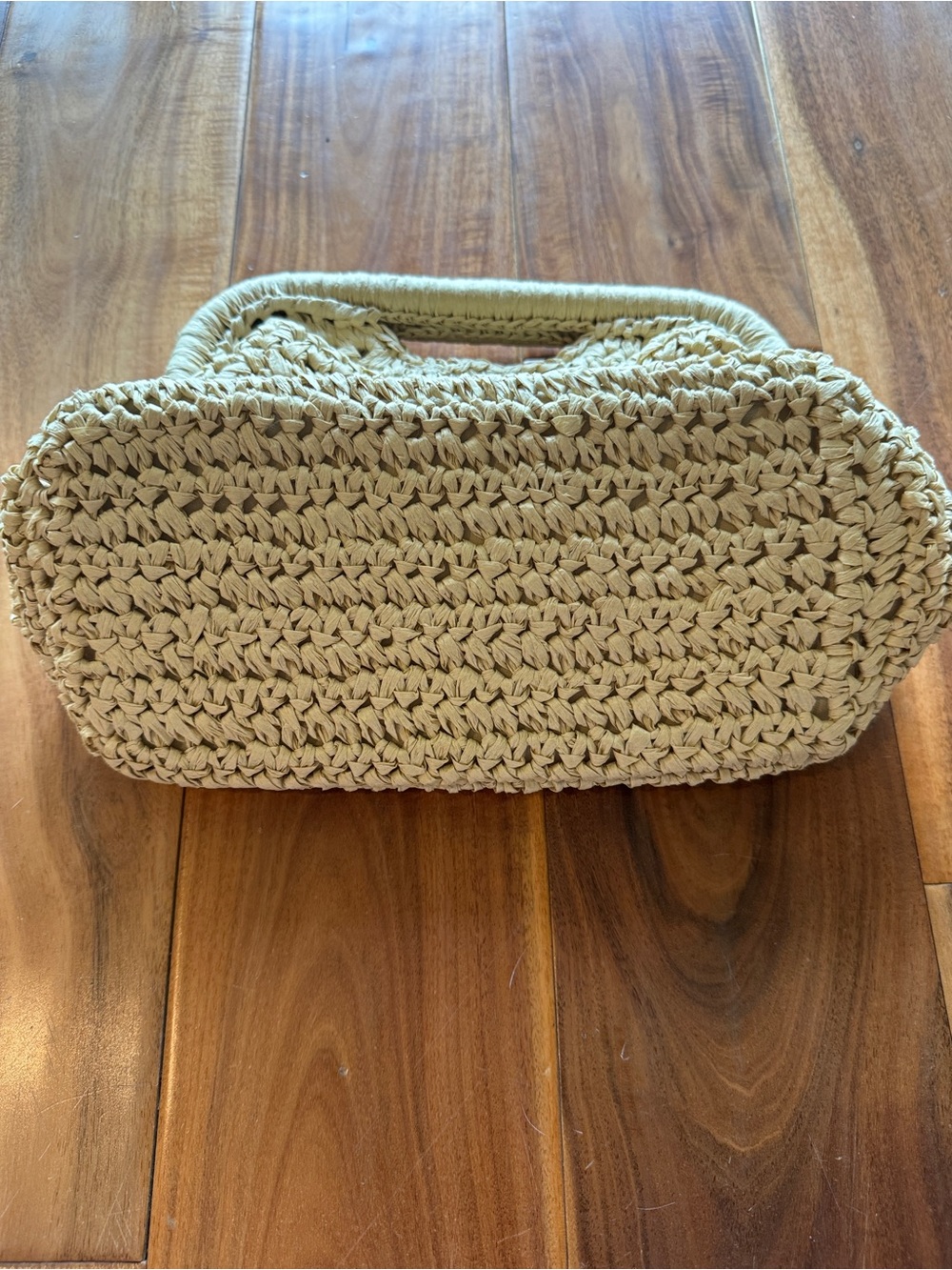 Abercrombie & Fitch Natural Woven Crochet Clutch - Picture 2 of 5